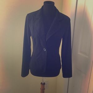 A black blazer